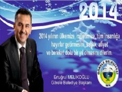 Meliko�lu'ndan Yeni Y�l Mesaj�