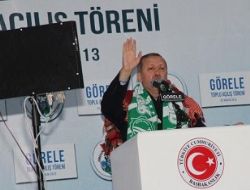 Erdo�an,G�rele'de toplu a��l�� yapt�