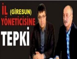 AKP �l Y�neticisine Eynesil'de Tepki