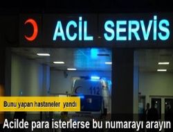 Acilde para isterlerse bu numaray� aray�n